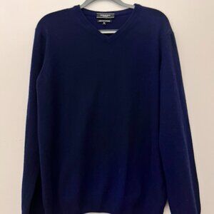 Mantovani Studio 100% Italian Cashmere Sweater Made in Italy Size L